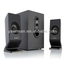 Support haut-parleur 2.1 support usb / sd / fm, haut-parleurs ordinateur bon marché avec subwoofer